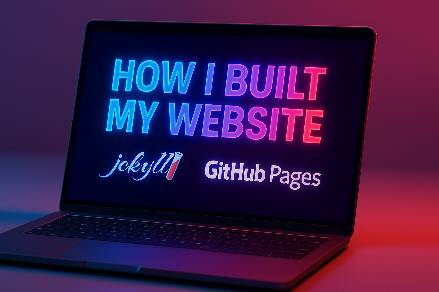 How I Built My Website